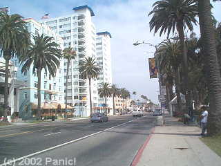 Santa Monica and Pacific Palisades. Lifestyle for the rich and famous