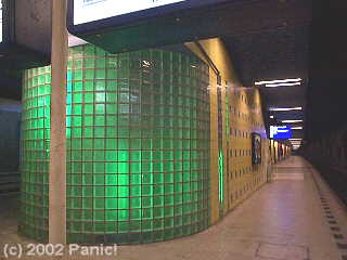 Underground station Rotterdam