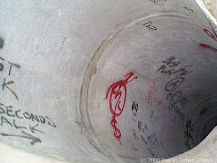 There is some nice graf in the small side pipe
