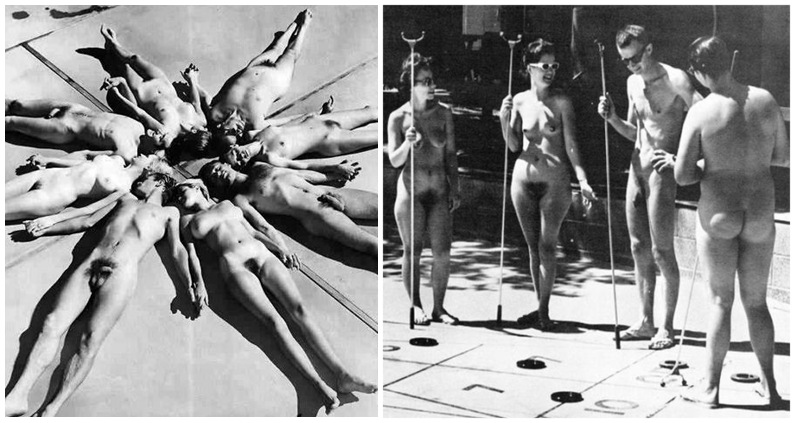 Nudist Colony Spread Legs - NSFW*) Porn & Erotic Art In An Untouched Nudist Resort: The ...